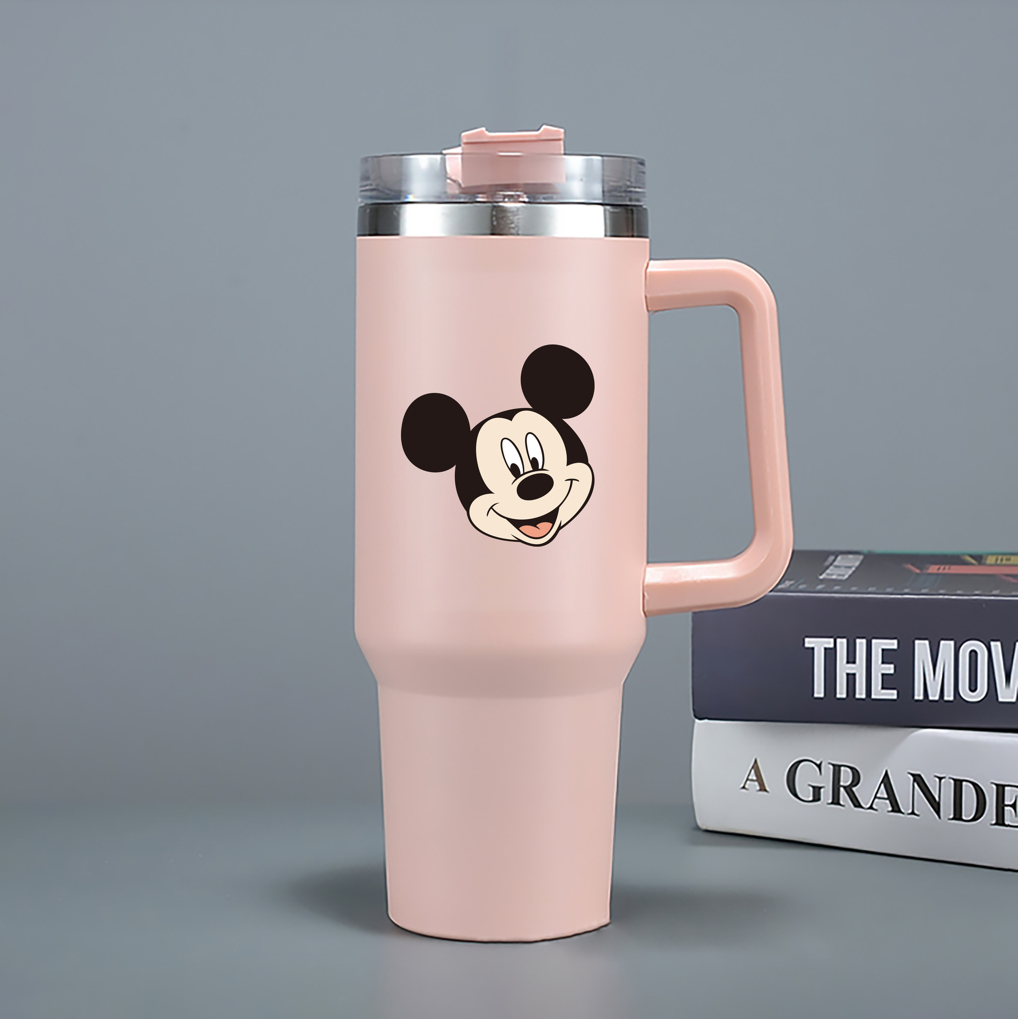 （画像用） ミッキーマウス Mickey Mouse 1200mL車用タンブラー（カラープリント）